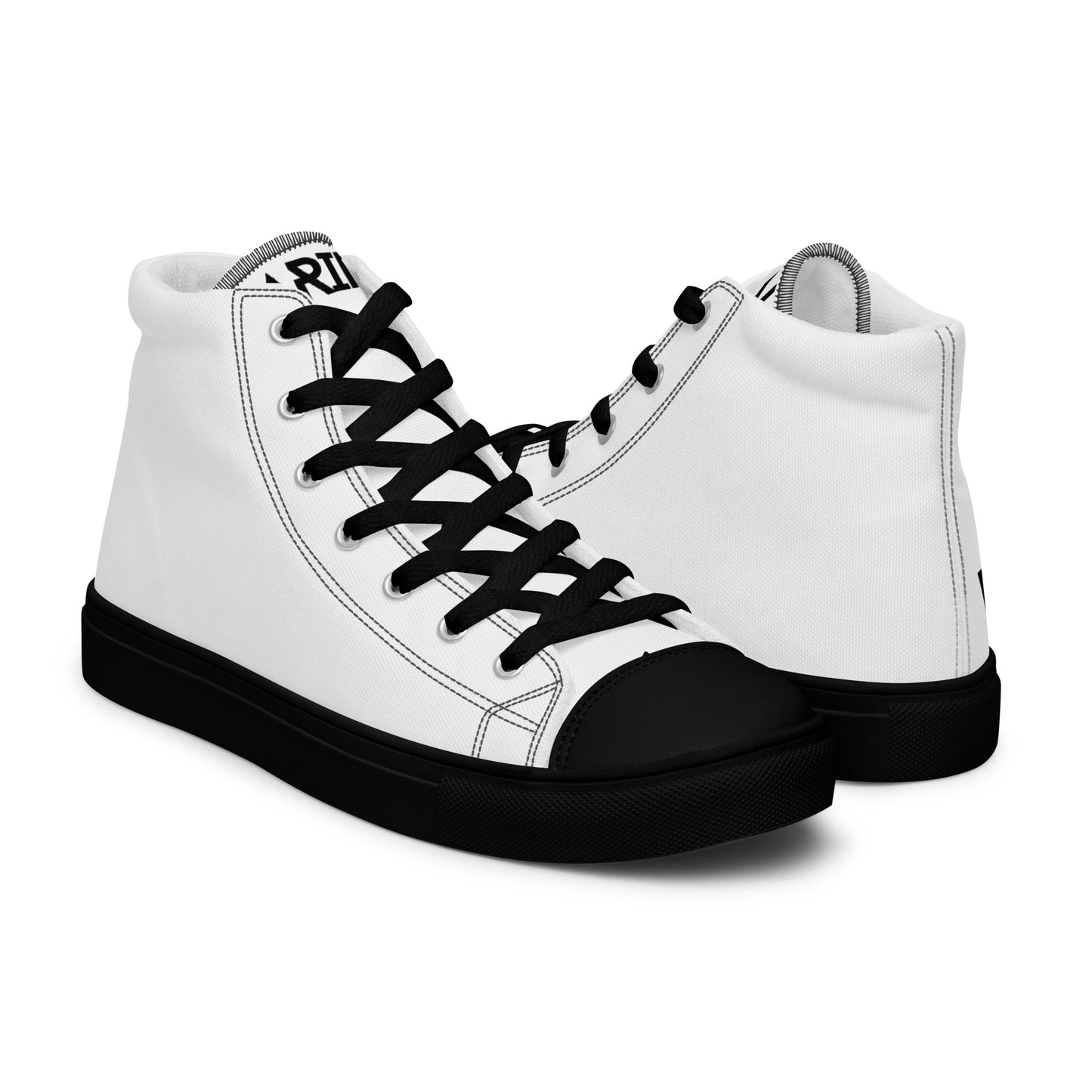 Men’s high top canvas shoes