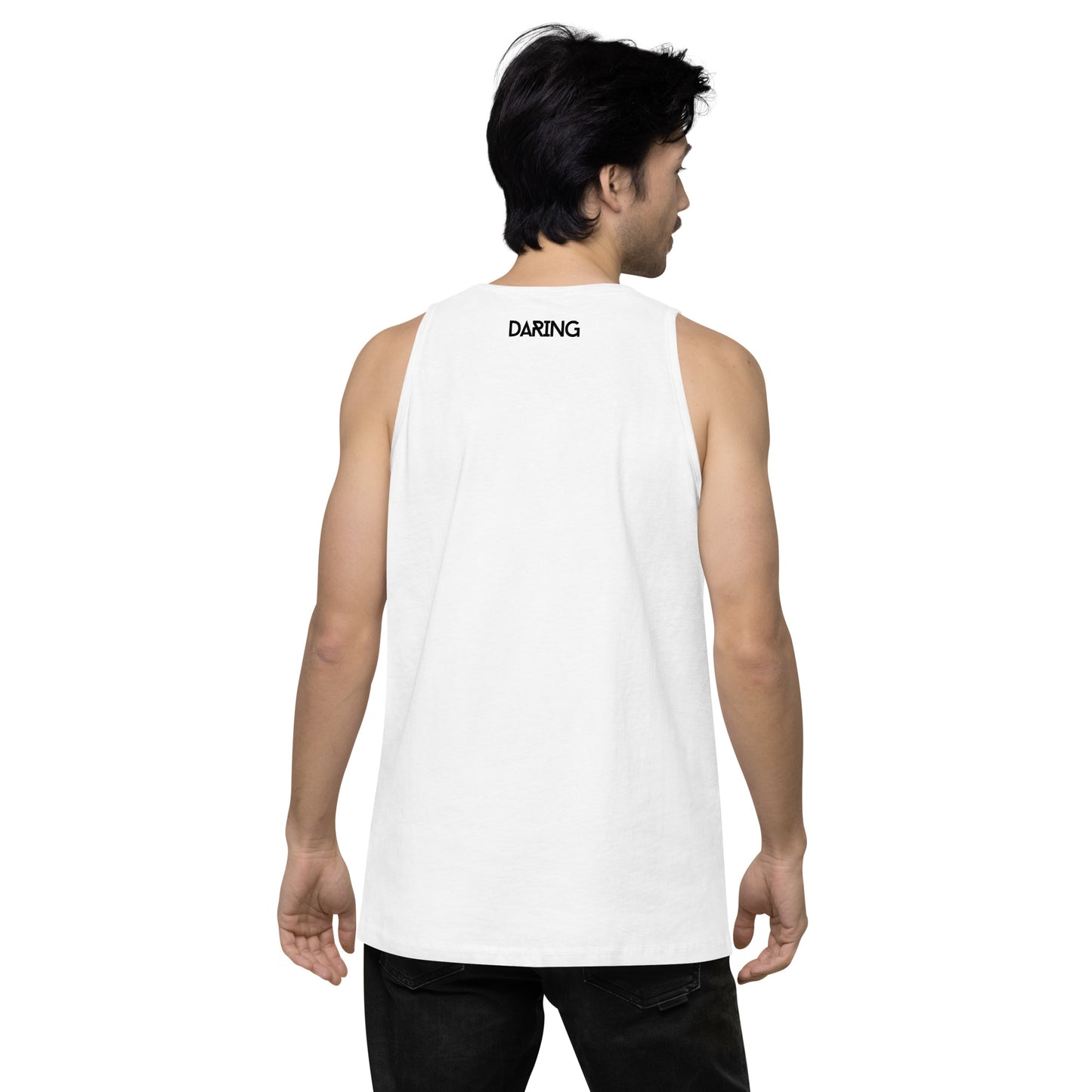 DARING Men’s premium tank top White